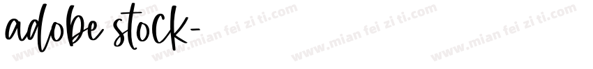 adobe stock字体转换